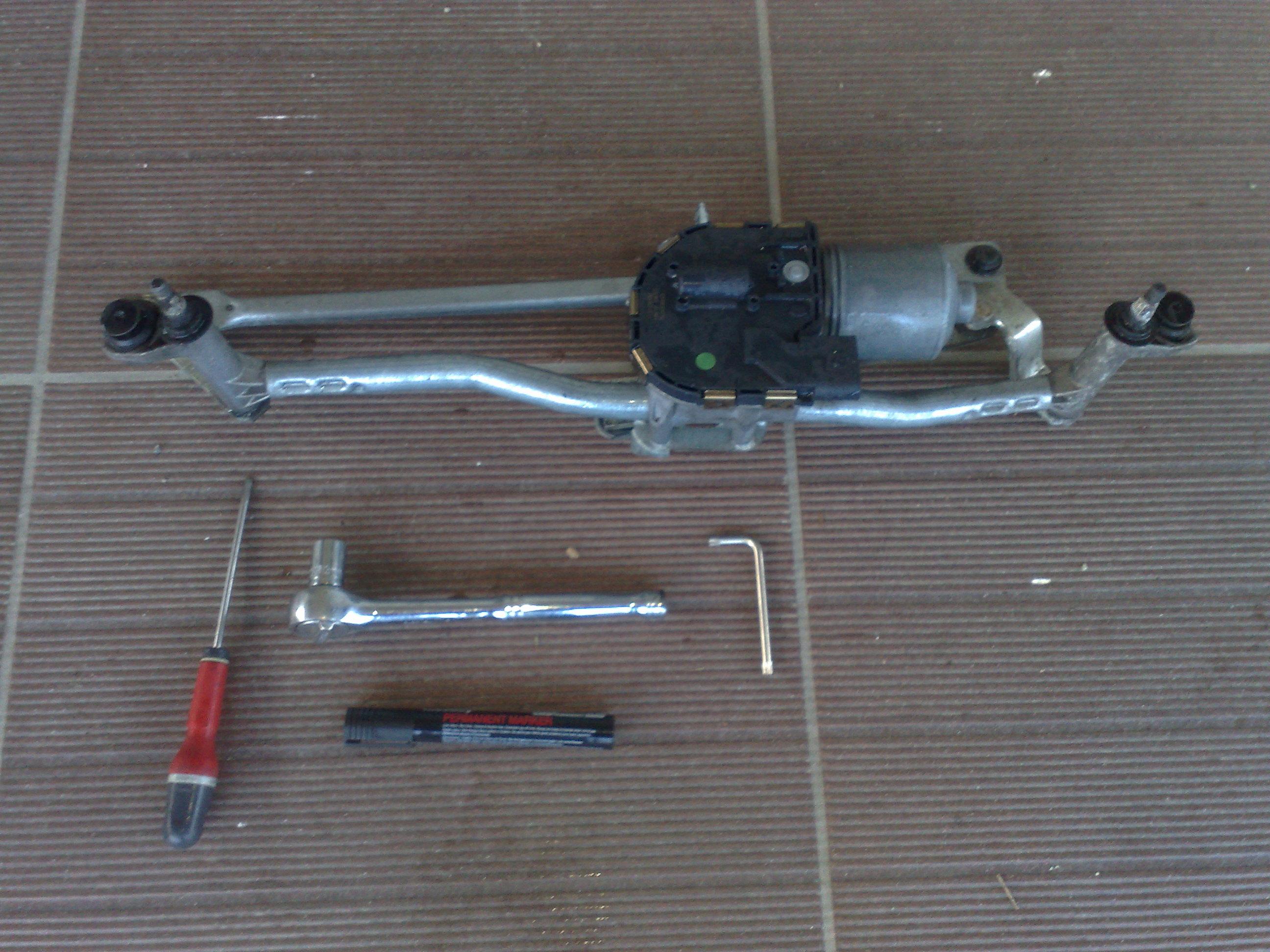 Tuto Demontage Du Moteur Essui Glace Avant Sur Les A3 8pet 8pa
