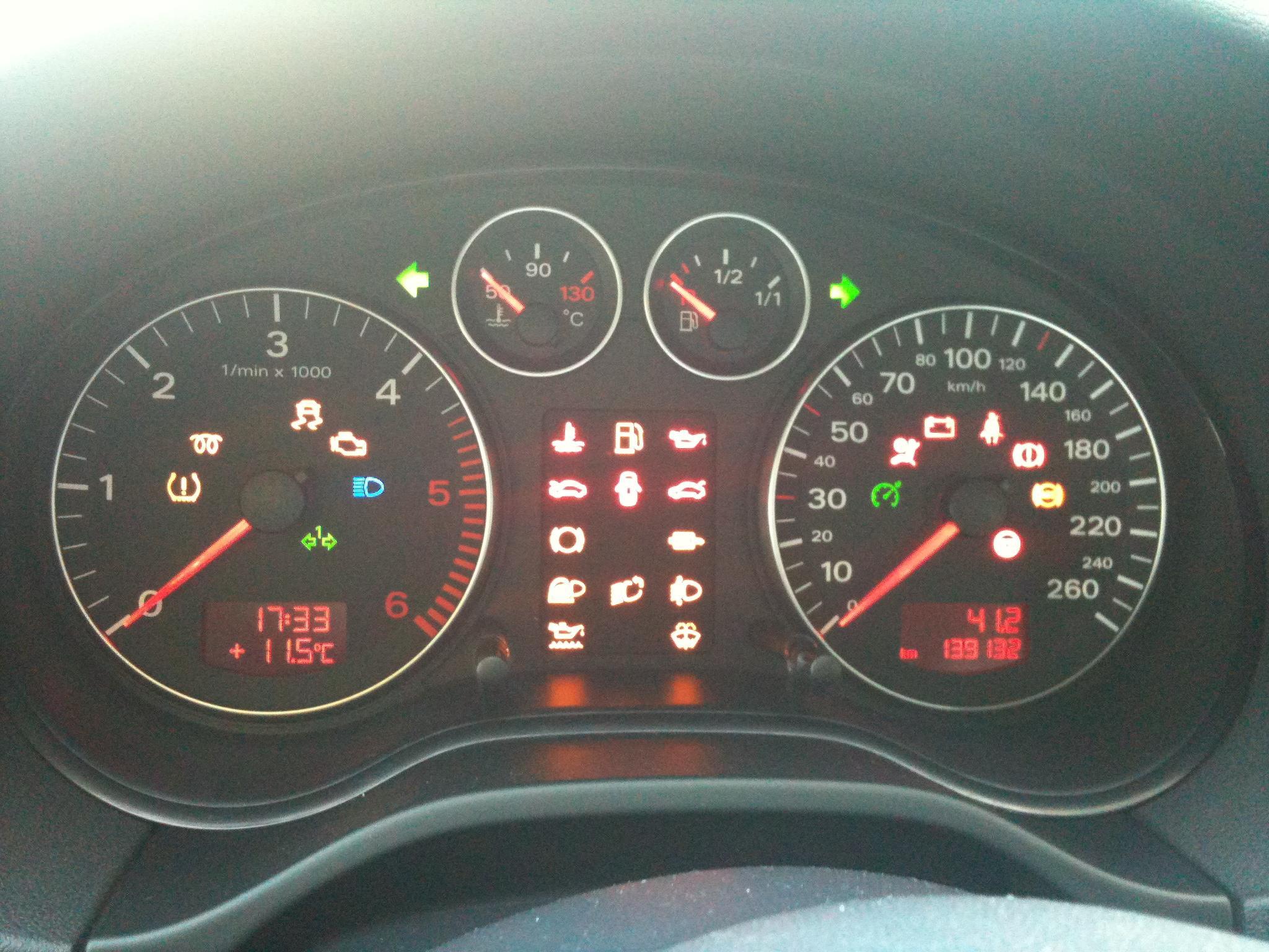 Description voyant Tableau de bord : Inclassables - Page 2 - Forum Audi A3 8P - 8V