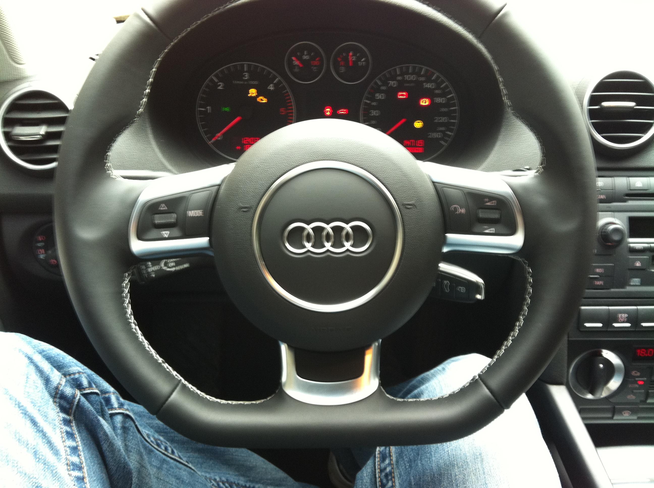 Volant audi a3 meplat