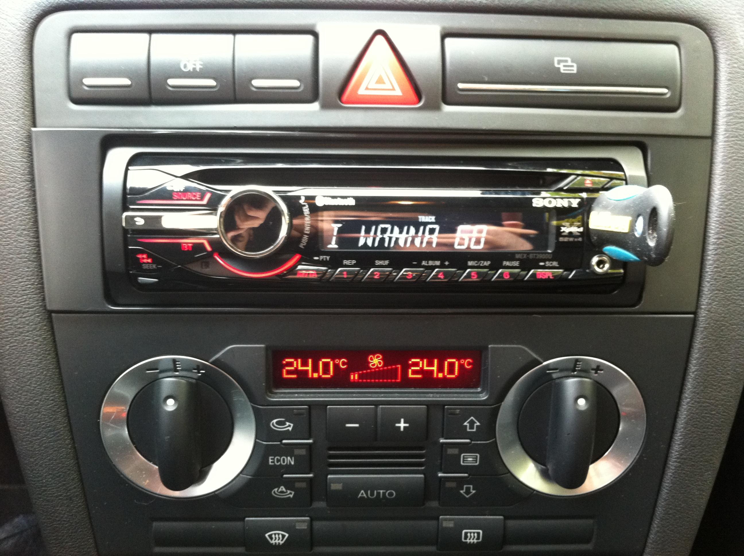 Changement autoradio Audi A3 de 2005 - Autoradio - Auto Evasion