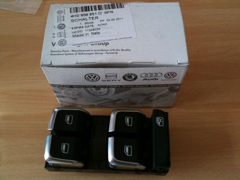 Bouton De Lève-vitre Conducteur Pour Audi A6 C6 – Référence 4F0959851F – Neuf – Envoi De France