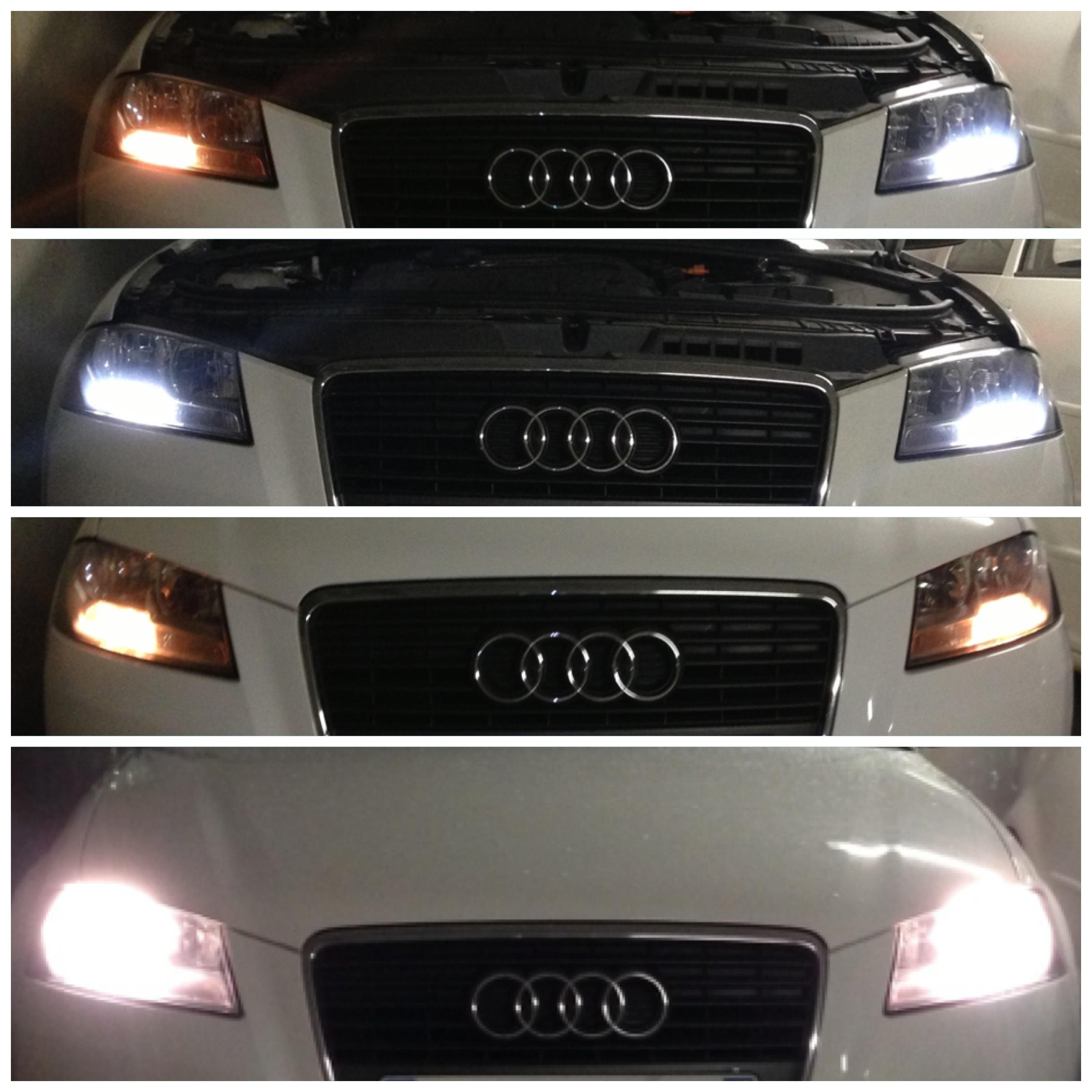 luci audi a3
