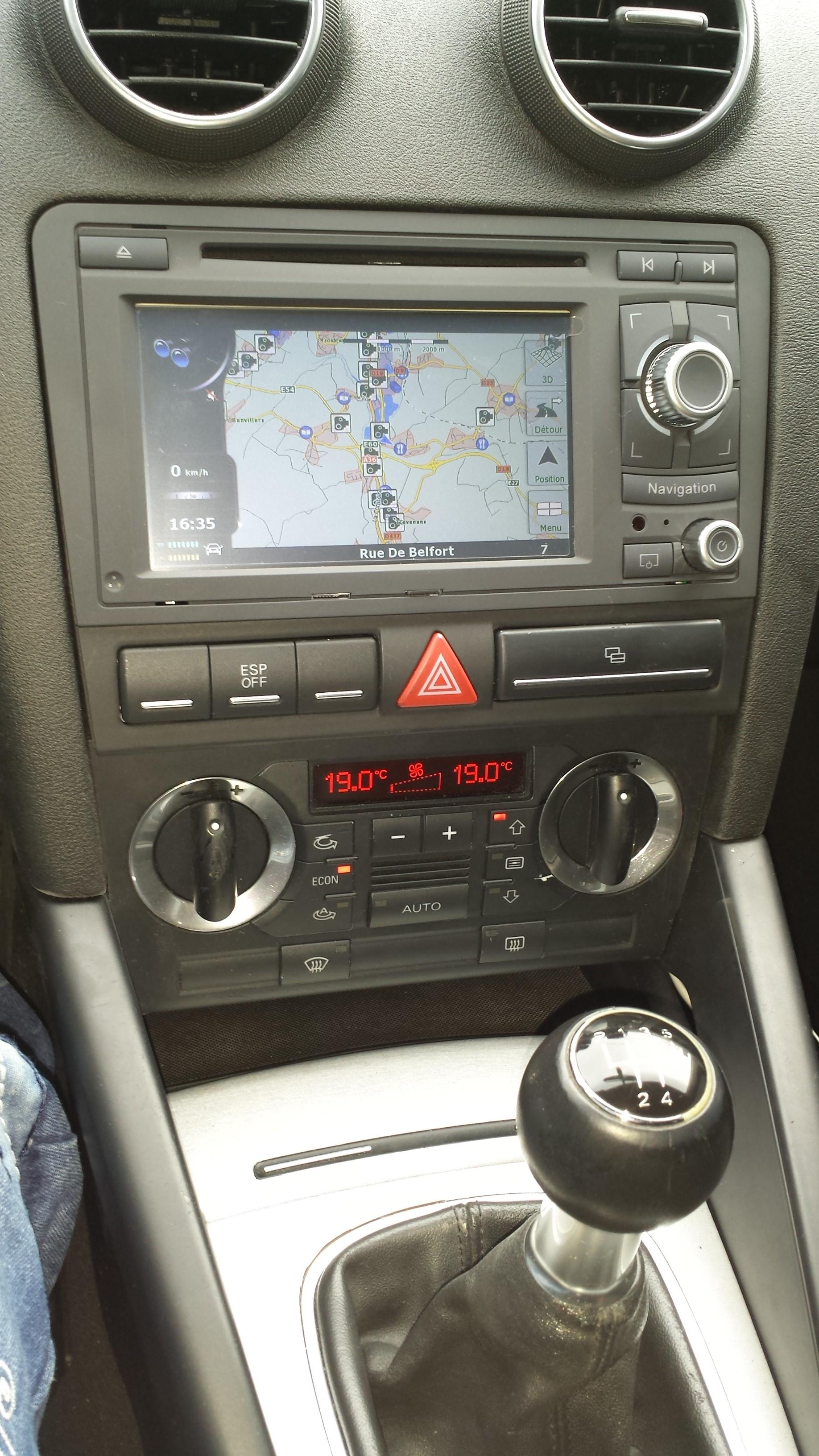 Audi A3 8p Radio Umbau Auf Doppel Din Double-din-audi-a3 kaylolwi