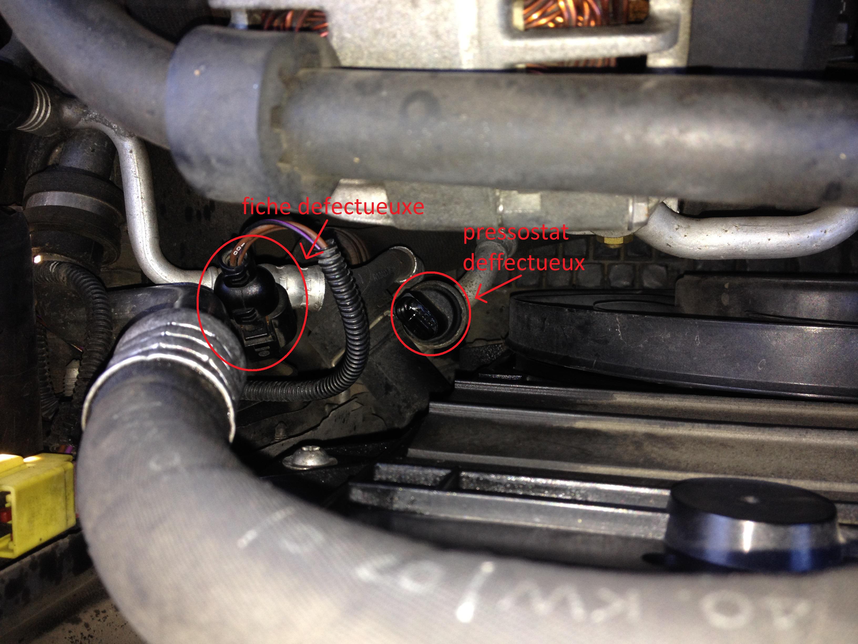 Pressostat clim audi a3