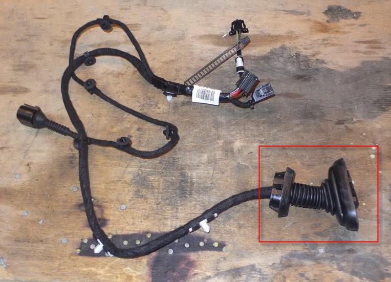 Cablage faisceau porte arriere + ref cosse : Audio & électronique