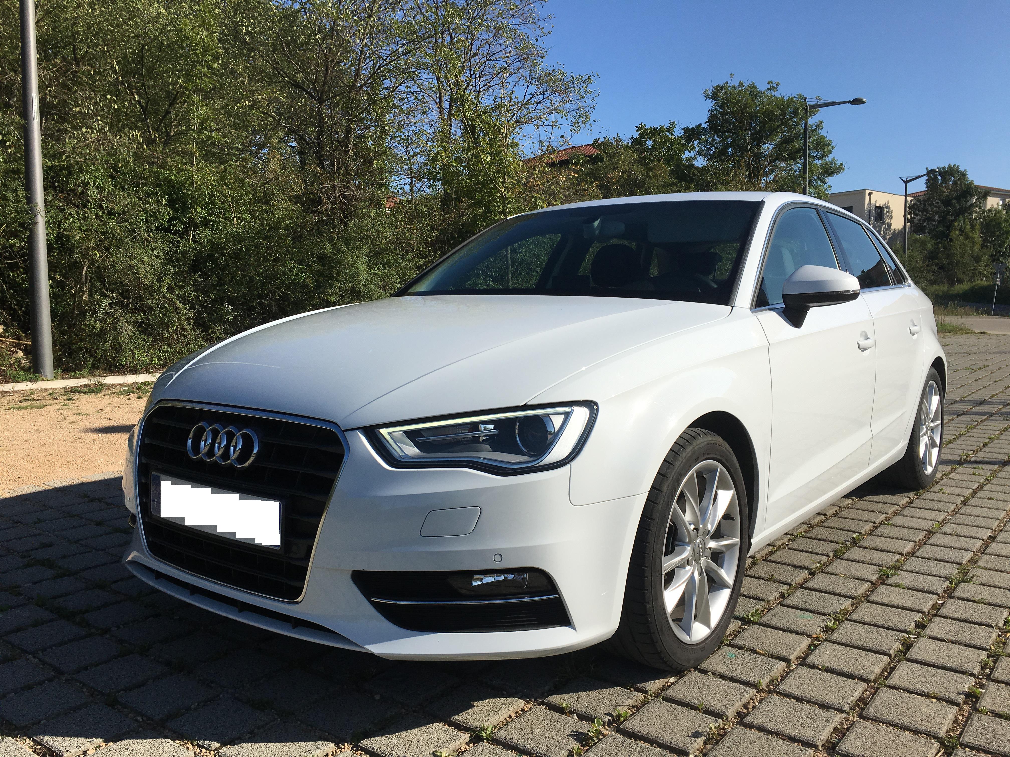 Pilaf38 A3 Spk 2 0 Tdi 150ch Ambition Luxe Blanche Vendu