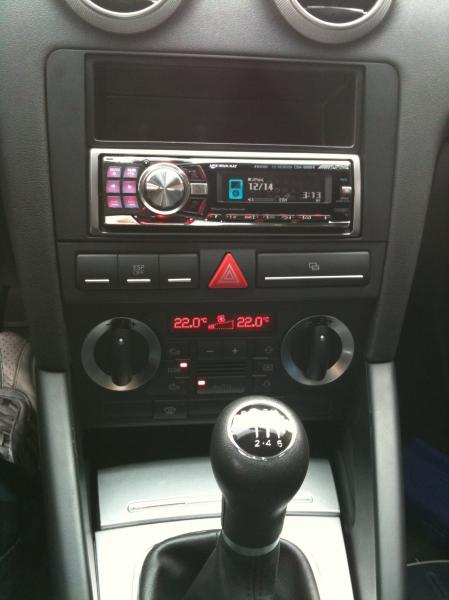 Console 1din plus autoradio audi a3 8p - Équipement auto