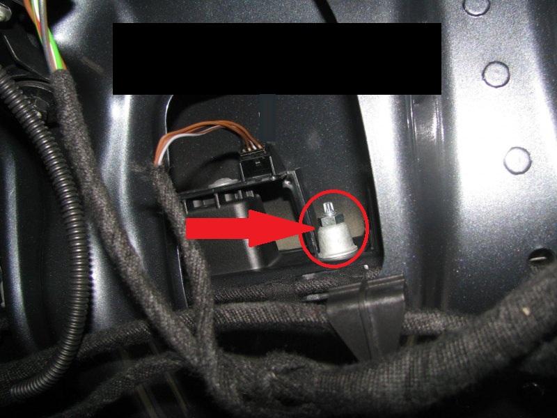 Bouton de commande de verrouillage du coffre électrique, serrure du  couvercle de coffre de voiture, Audi