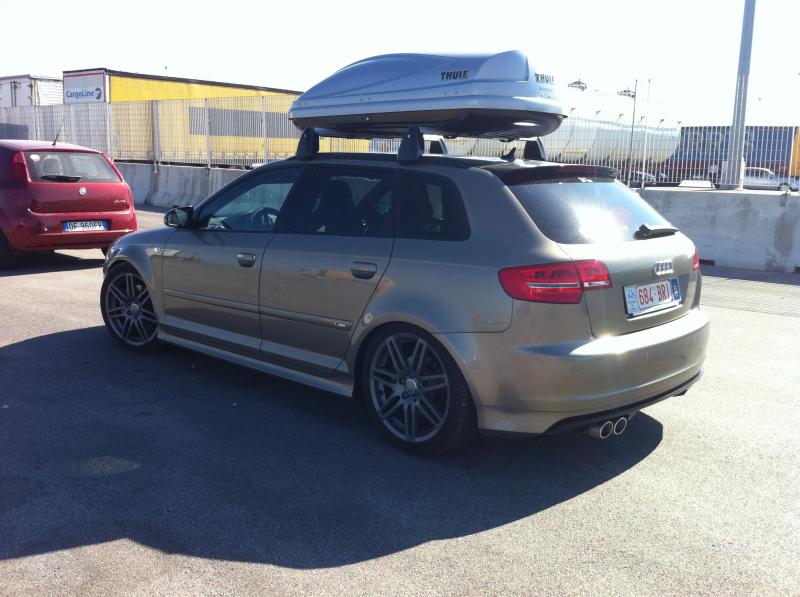 Barres de toit sportback : Esthétique extérieure - Forum Audi A3