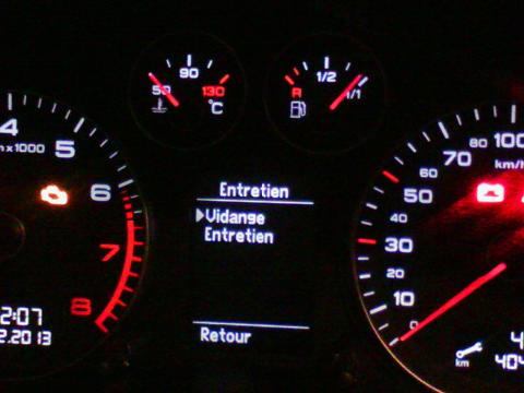 Indicateur D Entretien A3 8p 2009 Entretien De Votre A3