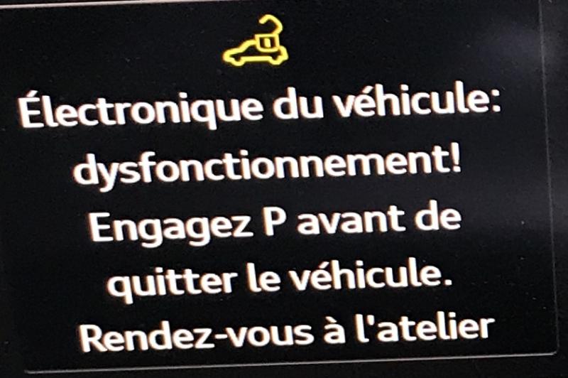 A3 8V] Voyant jaune non documenté : Problèmes Electrique ou ...